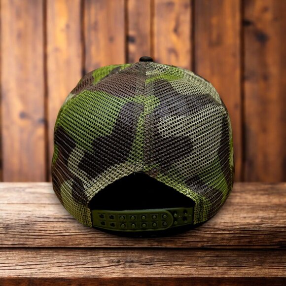 Free The West Memphis Three Mens Trucker Hat Camo WM3 Prison Injustice Ball Cap - Picture 2 of 4